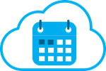 Calendar icon for reservation services