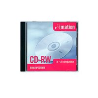 CD-RW-levy, Imation 1-4x, -tuotekuva Kuplapussi 