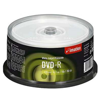  DVD-R-levyt DVD-R-levy, Imation, 16x, -tuotekuva