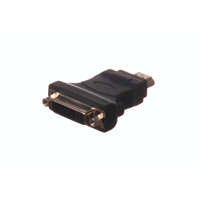 Adapteri, HDMI-DVI, musta -tuotekuva vga-sovitin 