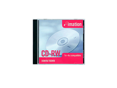 'CD-RW-levy, Imation 1-4x, 700mb/80min'