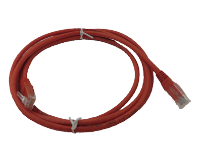 'Ethernet-kaapeli, Cat 6, punainen, 2 m'