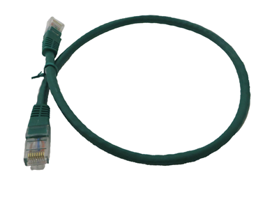 'Ethernet-kaapeli, Cat 6, 0,5 m, vihreä'