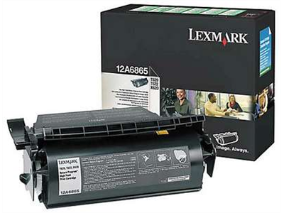 'Laserkasetti, Lexmark Laser, T620/622, 12A6865, musta'
