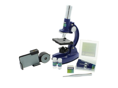 'Mikroskooppi, Konustudy-4, 150x-450x-900x, älypuhelin adapterilla'