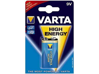 'Paristo, Varta High Energy Alkaline 9V 6LR61'