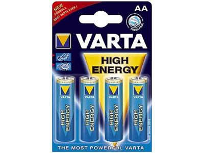 'Paristo, Varta High Energy Alkaline AA LR6, 1 pkt/4'