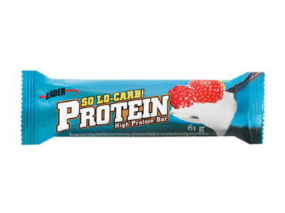 'Proteiinipatukka, Leader Protein so lo carb, jogurtti-mansikka-vadelma, 61g'
