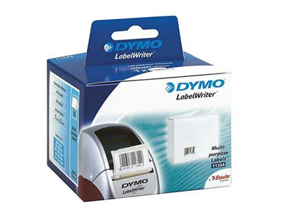 'Tarrakirjoitintarra, Dymo LabelWriter, 57x32 mm, yleistarra, valkoinen'