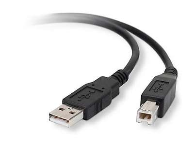 'USB-laitekaapeli, Belkin, A-B USB 4.5m, tummanharmaa'