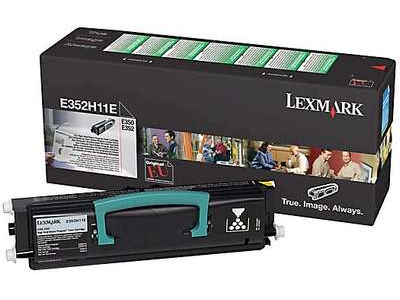 'Värikasetti,  Lexmark, Laser E35X Prebate E352H11E'